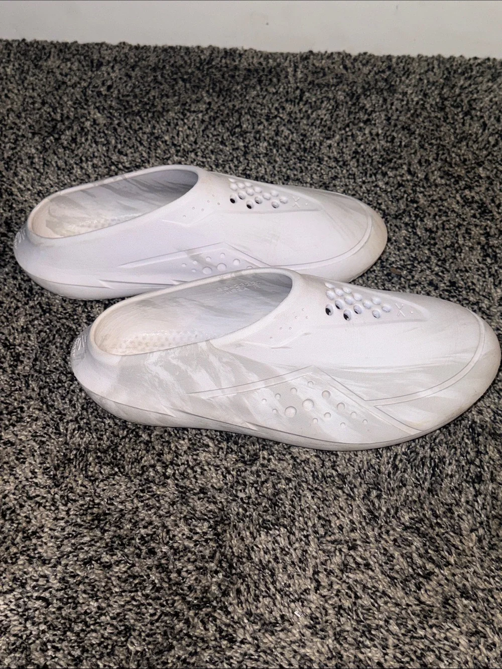 Under Armour Curry FoamTro Men’s Size 9 White Slides Stephen Curry 3028394